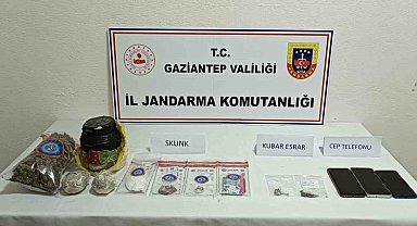 Gaziantep'te jandarmadan şok huzur güven uygulaması: 3 gözaltı