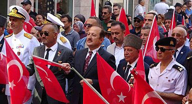 Gaziler Günü Mersin'de törenle kutlandı