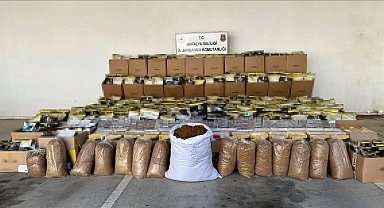 Gazipaşa'da okul çevrelerinde tütün ve tek dal sigara satışına yönelik baskın