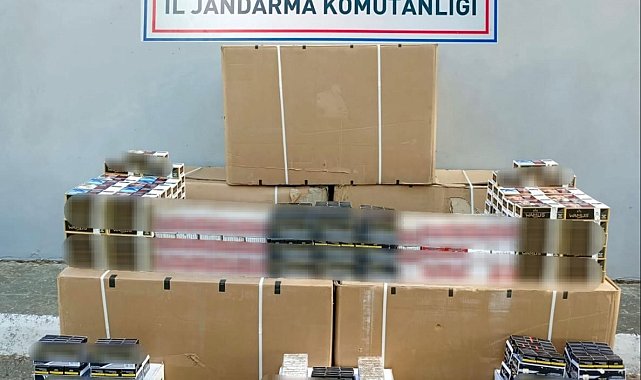 Germencik'te 300 kilo kaçak tütün ele geçirildi