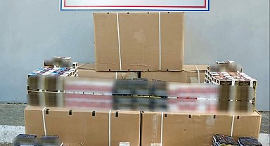 Germencik'te 300 kilo kaçak tütün ele geçirildi