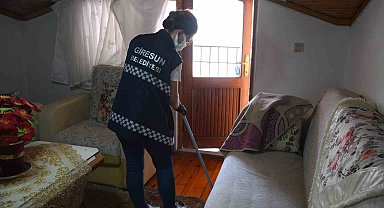 Giresun Belediyesi'nin evde bakım hizmeti yaşlı ve engellilerin umudu oldu