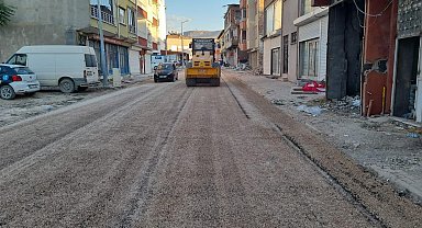 Gölbaşı ilçesinde yol onarım çalışmaları devam ediyor