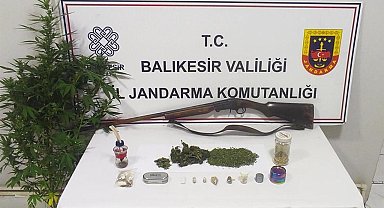 Gönen'de uyuşturucu operasyonu: 1 gözaltı