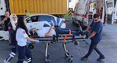 Görgü tanığının trafik polisine anlattığı kaza, güvenlik kamera görüntüsüyle birebir örtüştü