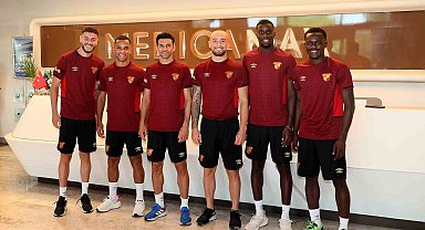 Göztepeli futbolcular, Medicana'da sağlık kontrolünden geçti
