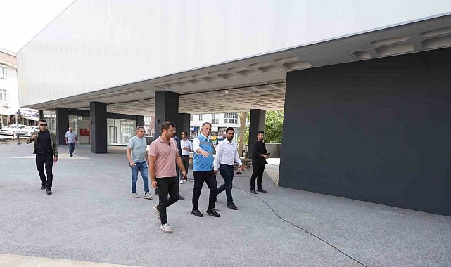 Gürpınar Köy İçi Meydanı, Kent Enstitüsü ve Kapalı Otopark Projesi'nde sona yaklaşıldı