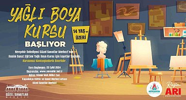 Güzel Sanatlar Merkezi'nde 'yağlı boya' kursu açılacak