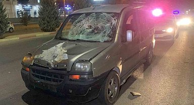 Karaman'da aracın çarptığı üniversite öğrencisi ağır yaralandı