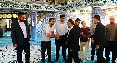 Hakkari Müftüsü Okuş Derecik ilçesini ziyaret etti