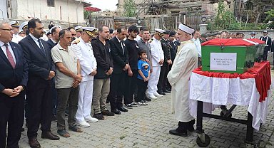 Hayatını kaybeden uzman çavuş son yolculuğuna uğurlandı