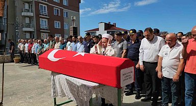 Hayatını kaybeden uzman çavuş toprağa verildi