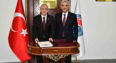 Hazine ve Maliye Bakanı Şimşek Kırıkkale'de