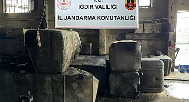 Iğdır'da akaryakıt kaçakçılığı operasyonu: 2 şüpheli yakalandı