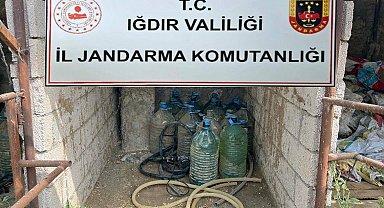 Iğdır'da kaçak akaryakıt operasyonu