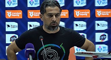 İlhan Palut: "Maçı kaybettiğimiz için üzgünüz"