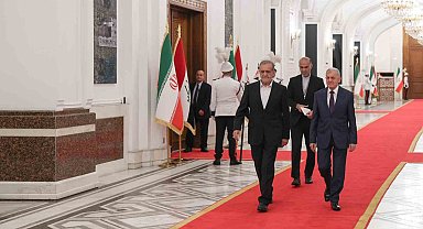 İran Cumhurbaşkanı Pezeşkiyan, ilk yurtdışı ziyareti için Irak'ta