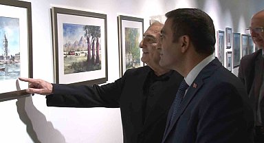 Işıl Özışık'ın 65. Sanat Yılı Sergisi Beyoğlu Belediyesi'nde gerçekleşti
