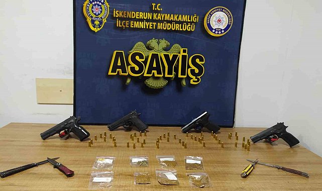 İskenderun'da 27 şüpheli şahıs yakalandı