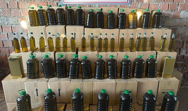 İstanbul'a sahte zeytinyağı sevkiyatına jandarma engeli