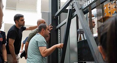 İtfaiyelere asansörde mahsur kalmaya müdahale eğitimi