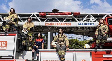 İzmir'in kadın ateş savaşçıları 24 saat göreve hazır