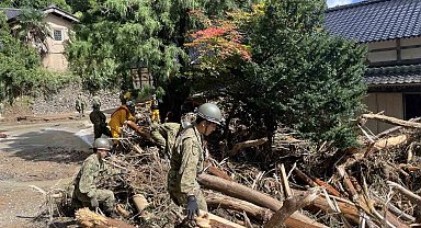 Japonya'daki şiddetli yağışta ölü sayısı 9'a yükseldi