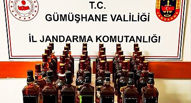 Kaçak alkol operasyonunda şüpheli suçüstü yakalandı