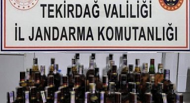 Kaçak alkole jandarma darbesi