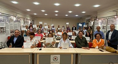 Kadın çiftçiler 5 günlük eğitimlerini tamamladı