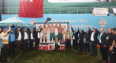 Kahramanmaraş'ta Bertiz Boyalı Güreş Festivali tamamlandı