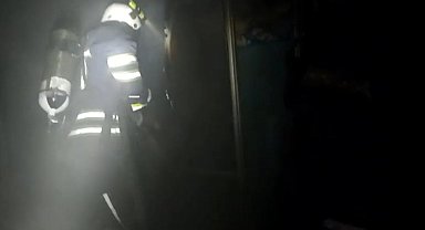 Kahramanmaraş'ta ikamet yangını