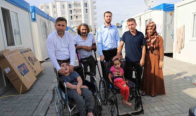 Kahta Belediyesi engellilerin ihtiyaçlarını giderdi