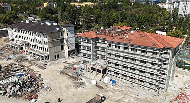 Karabük Anadolu İmam Hatip Lisesi inşaatının yüzde 60'ı tamamlandı