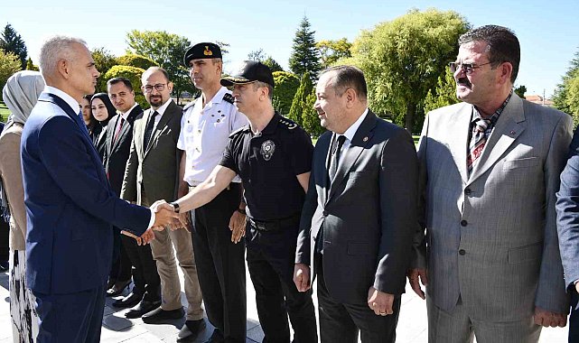 Karaman Valisi Mehmet Fatih Çiçekli görevine başladı