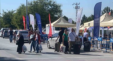Karaman'da üniversiteli öğrencilerin yurtlara yerleşmeleri devam ediyor