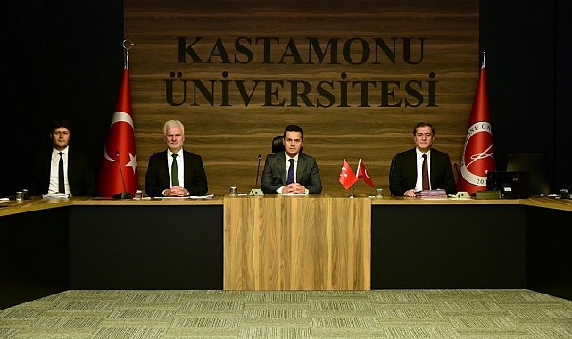 Kastamonu Üniversitesi'nde senato toplantısı gerçekleştirildi