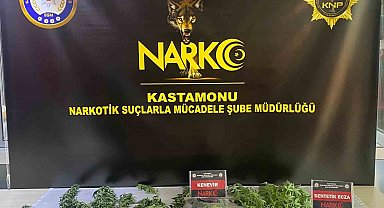 Kastamonu'da uyuşturucu operasyonu: 1 gözaltı