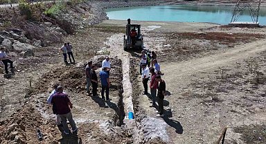 Kavak Güven Göleti'ne can suyu: 1 ilçe merkezi ve 54 kırsal mahalle susuz kalmaktan kurtuldu