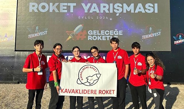 Kavaklıdere Roket Takımı 2024 Teknofest'te büyük başarı gösterdi