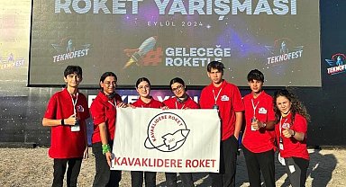 Kavaklıdere Roket Takımı 2024 Teknofest'te büyük başarı gösterdi
