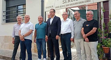 Kaymakam Dalak, SADER'in etnografya sergisini inceledi