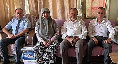 Kaymakam Ertaş, gazilerle bir araya geldi