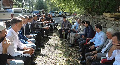 Kaymakam Güzel, vatandaşların sorunlarını dinledi