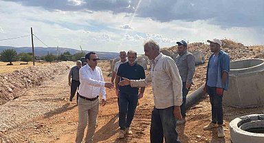 Kaymakam Partal, alt yapı çalışmalarını inceledi
