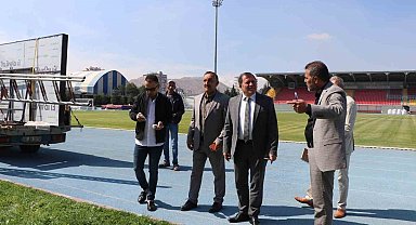 Kayseri Yan Açık Saha'da yenileme çalışmaları sürüyor