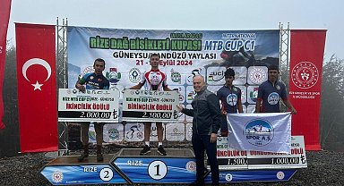 Kayserili sporcular Rize'den 3 madalya ile döndü