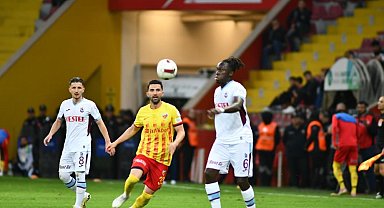 Kayserispor galibiyet için Trabzon'a gitti