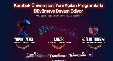 KBÜ'de yeni programlar açıldı