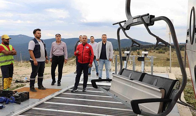 Keltepe Kayak Merkezi yeni sezona hazırlıklarına başladı